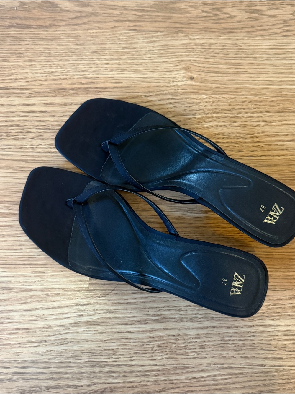 Zara square toe kitten heel - Picture 2 of 7